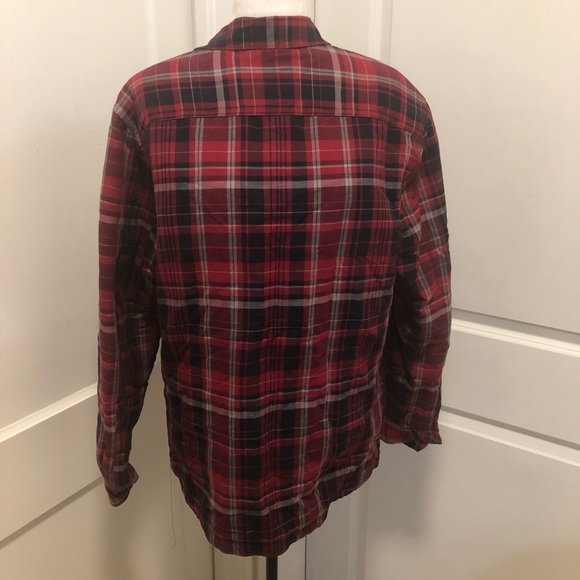 Ll bean ladies quilt lined padded shirt size medium - Picture 4 of 6